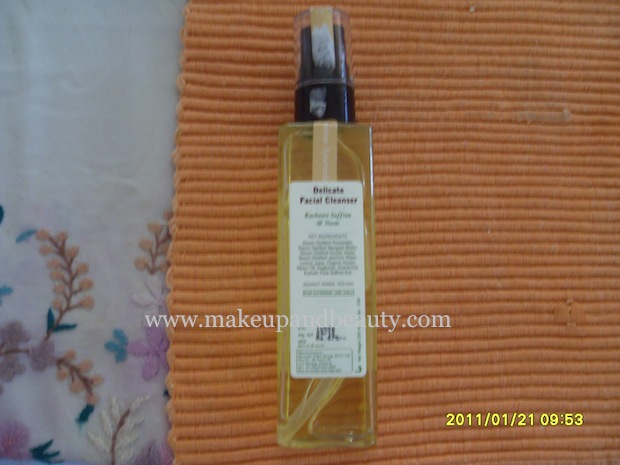 Forest Essentials Delicate Facial Cleanser Bottle