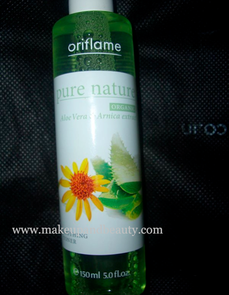 ORIFLAME ALOE VERA AND ARNICA SOOTHING TONER