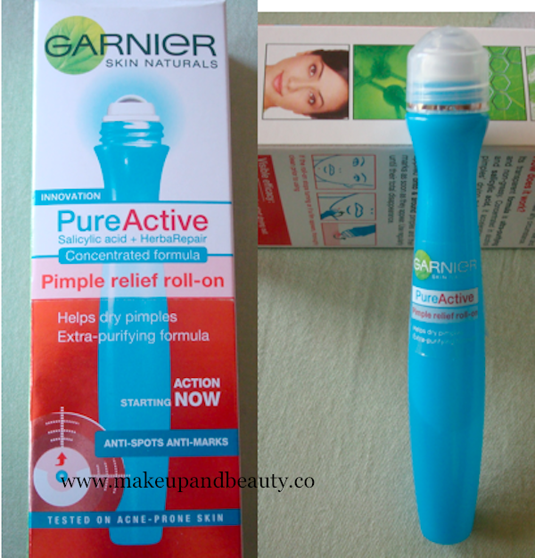 garnier PURE ACTIVE PIMPLE RELIEF ROLL ON