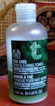the body shop tea tree toner