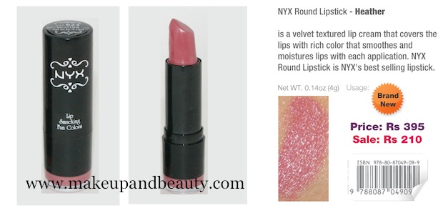 NYX Lipstick Heather