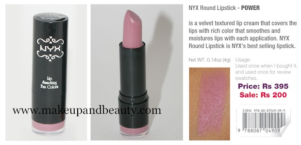 NYX round Lipstick Power