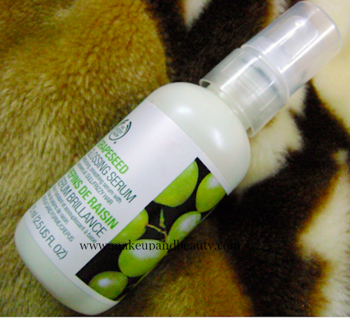 The Body Shop Grapeseed Glossing Serum Review - Indian Makeup Beauty