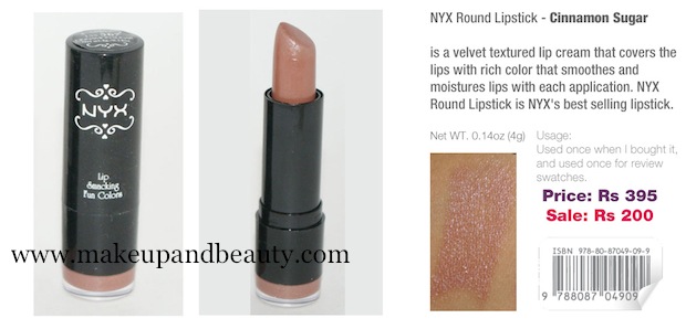 NYX Lipstick Cinnamon