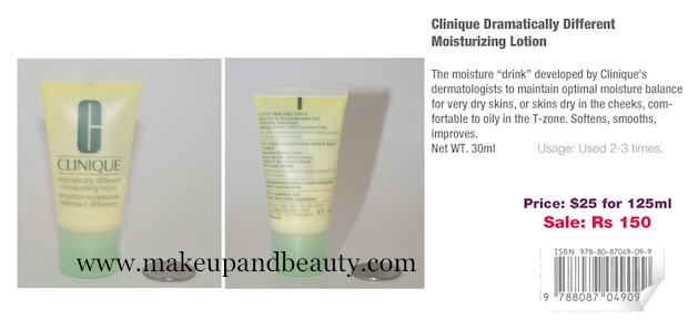 clinique dramatically different moisturizing Lotion