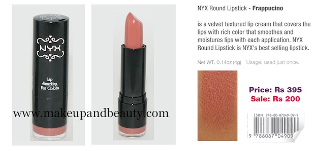 NYX Lipstick Frappucino