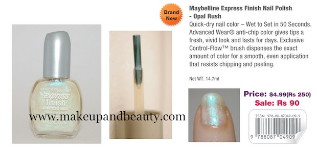 maybelline express Nail Paint