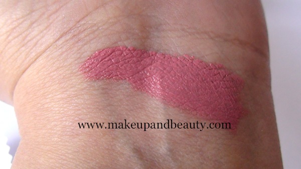 nyx tea rose lipstick swatch