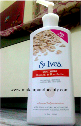 st ives soothing moisturiser 