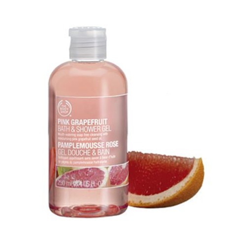 the body shop grapefruit shower gel
