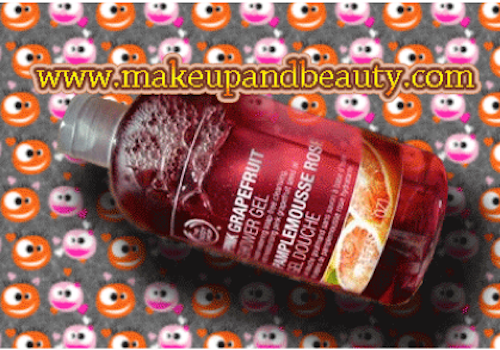 the body shop grapefruit shower gel