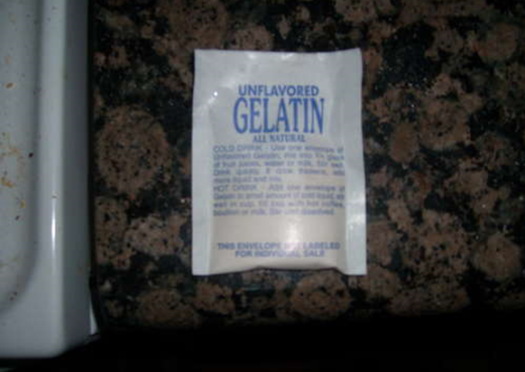 unflavored gelatin
