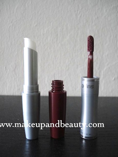 Maybelline SuperStay Lip color lip blam + lipstick