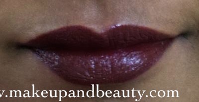 mac dark side lipstick lip swatch
