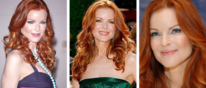 marcia cross hairstyle