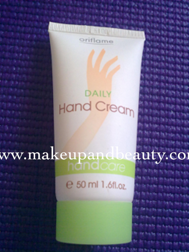 oriflame daily hand cream