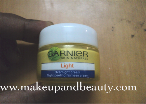 Garnier Light Overnight Peeling Fairness Cream