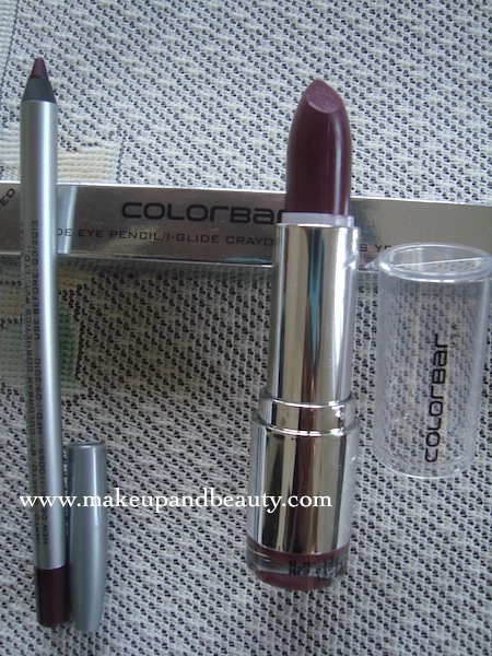 colorbar lipstick, i glide pencil