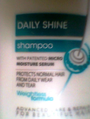 daily shine shampoo