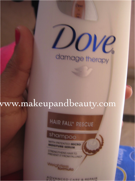 Dove Damage Therapy Hair Fall Rescue Shampoo Review - Indian Hair Care