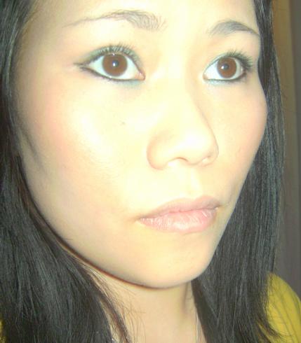 green eye makeup tutorial