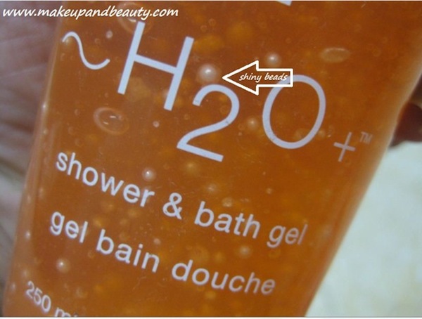 H2o shower gel