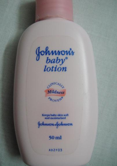 johnsons baby lotion
