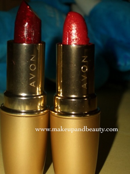maroon lipstick, red lipstick