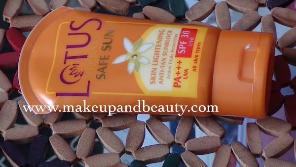 Lotus Herbals Anti Tan SPF 30 Sunscreen