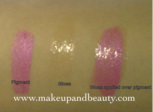 oriflame stay glam lip colour swatch