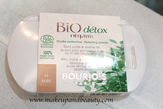 Bourjois bio detox organic powder