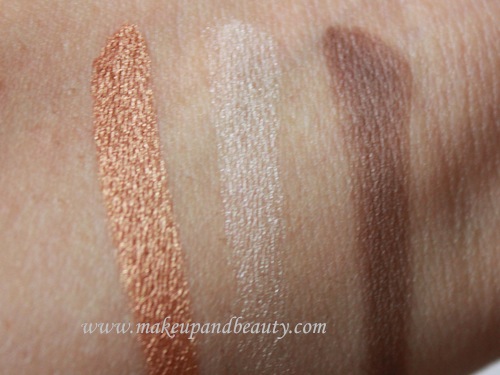 brown eyeshadow swatches
