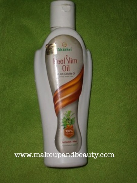 Dhathri Real Slim Oil Review - Indian Makeup and Beauty Blog