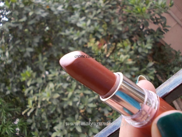 maybelline moisture extreme lipstick caramel cream