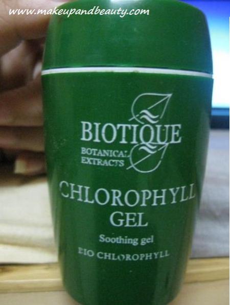 biotique chlorophyll gel