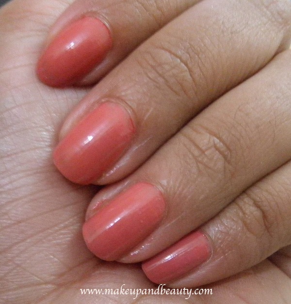 peach nail polish
