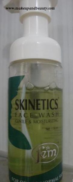 skinetics face wash