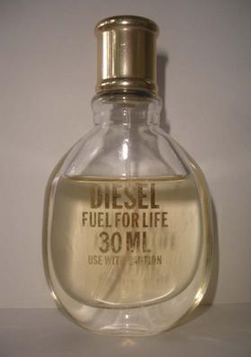 Diesel Fuel for life bottle