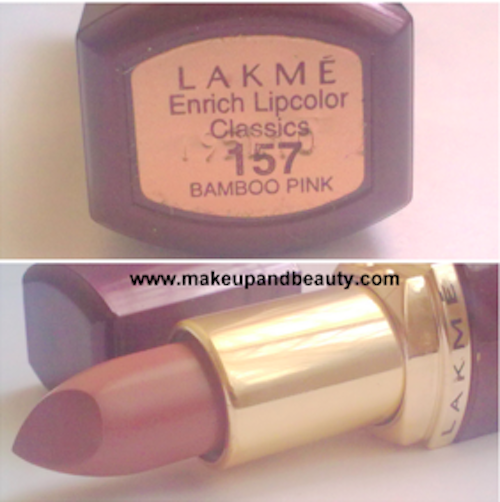 lakme enrich satin lipstick 157
