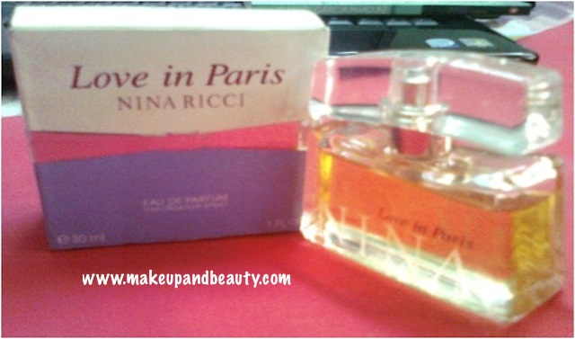 Nina Ricci Perfume Love in Paris Review