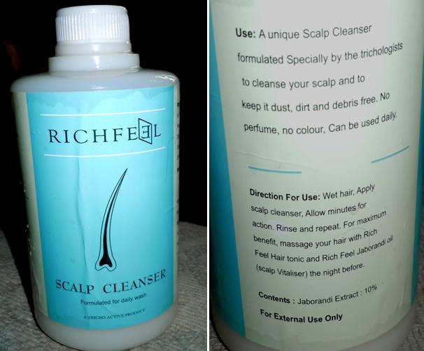 Richfeel Scalp Cleanser Shampoo and Conditioner