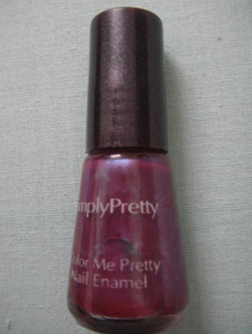 Avon Simply Pretty Nail Enamel in Passionate Purple Review