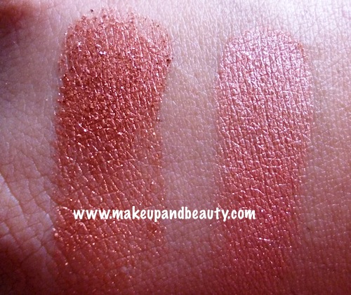 MIss clair eyeshadow swatches
