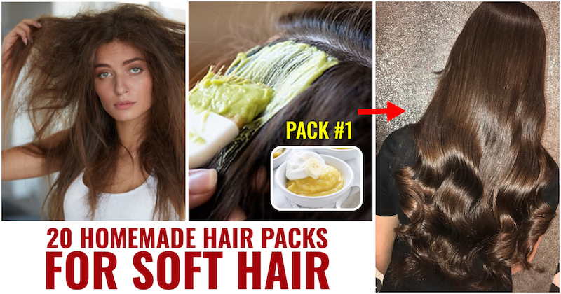 20 Best Homemade Hair Packs For Healthy, Silky and Long Hair