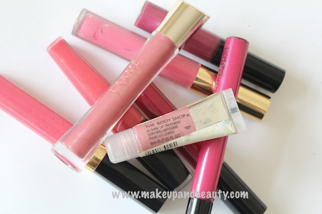 Pink Lip Glosses
