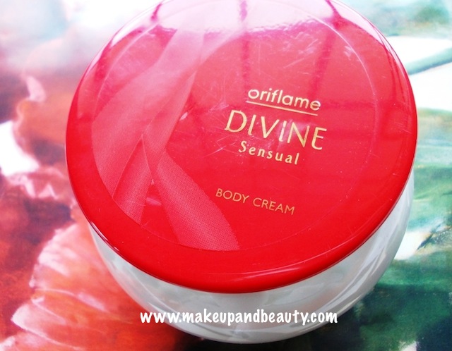 Oriflame divine sensual body cream review