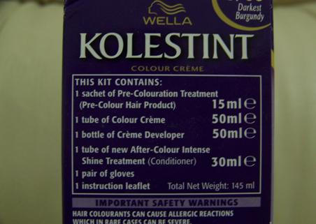 Wella Kolestint Hair Colour Review - Indian Makeup and Beauty Blog
