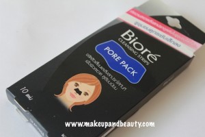 biore nose pore cleansing strips review