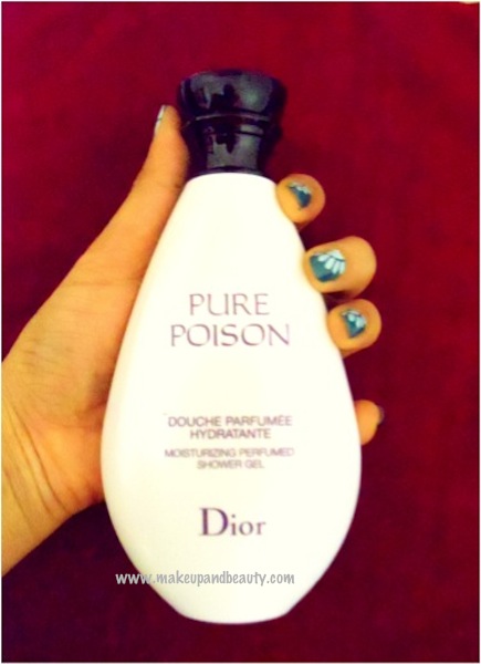 dior pure poison perfumed shower gel review