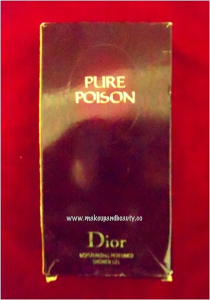 dior pure poison perfumed shower gel 